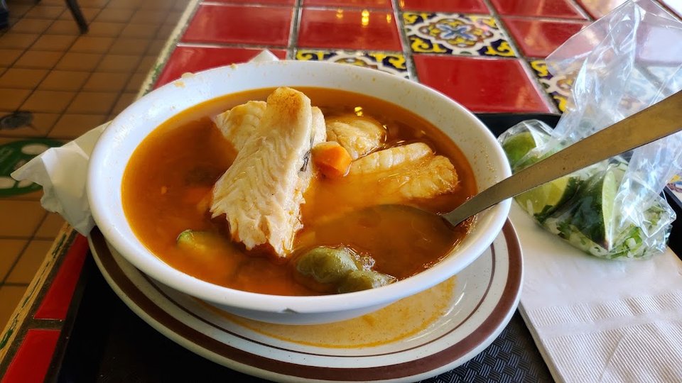 Fish Soup Caldo de Pescado