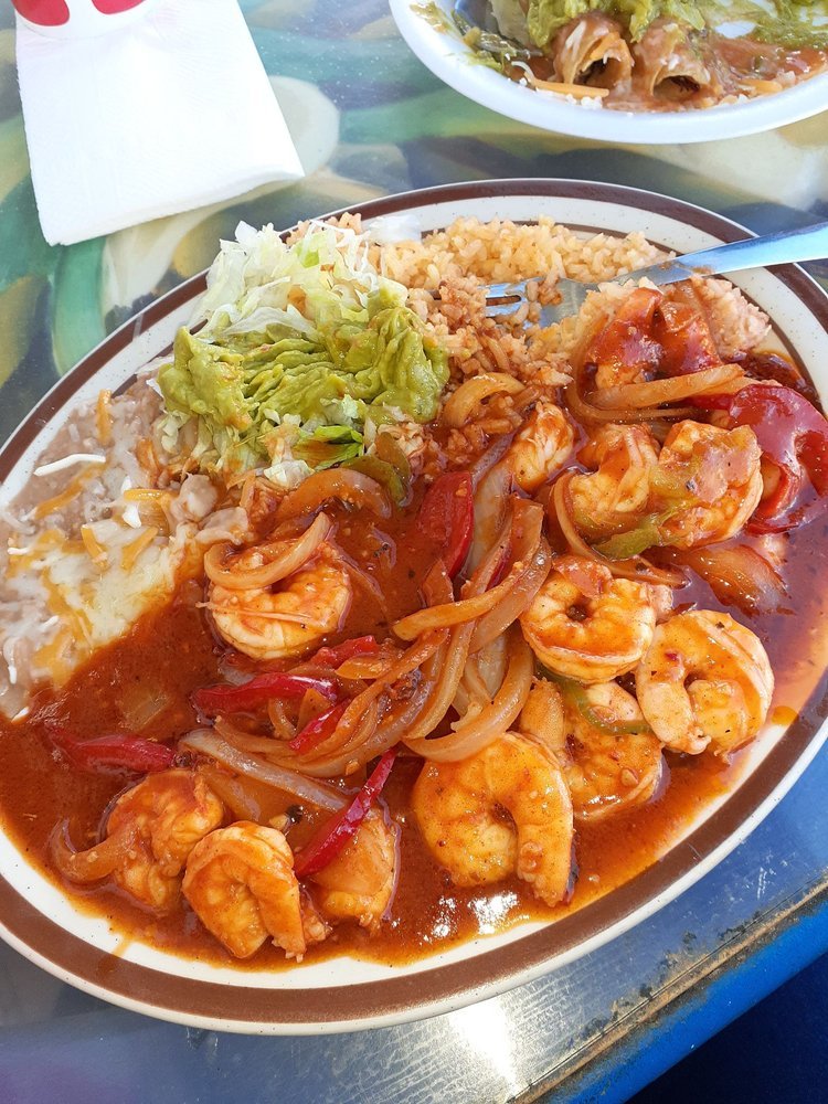 Shrimp Rancheros Camarones Rancheros